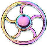 metal wheel fidget spinner (random color)
