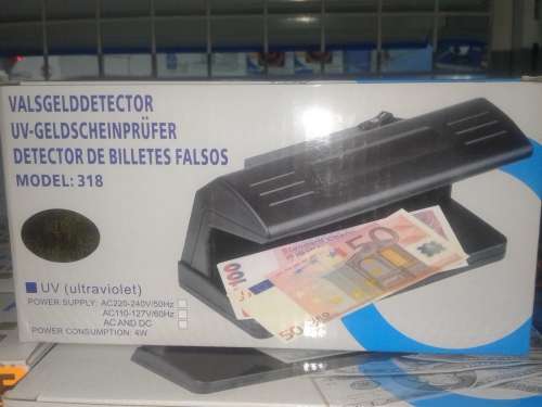 UV machine fake money detector