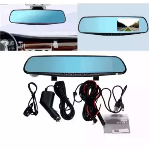 4.0" Full HD 1080 Vehicle Blackbox DVR plus reverse camera