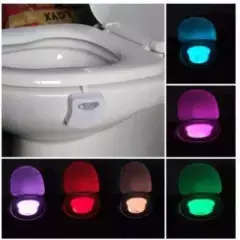 8 Colors LED sensor motion Activated toilet night light