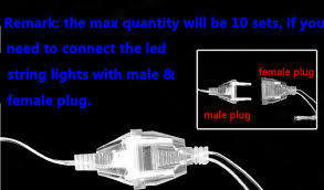 fairy lights cool white inter-linkable