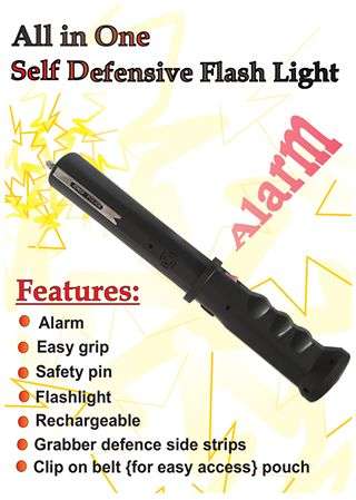 tazers+torch+siren 3 in 1