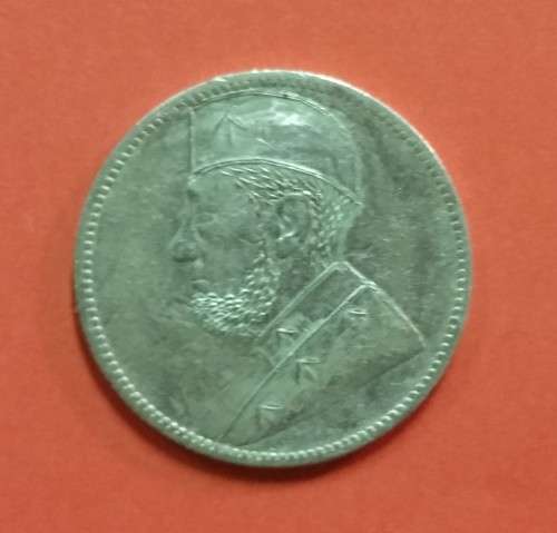 ZAR 1995 Siver 1 Shilling POW Trench art. Kruger in Moslem attire. Rare AU