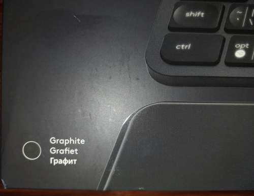 Logitech MX Keys Plus - Advanced Wireless Illuminated Keyboard with Palm Rest (Graphite colour)