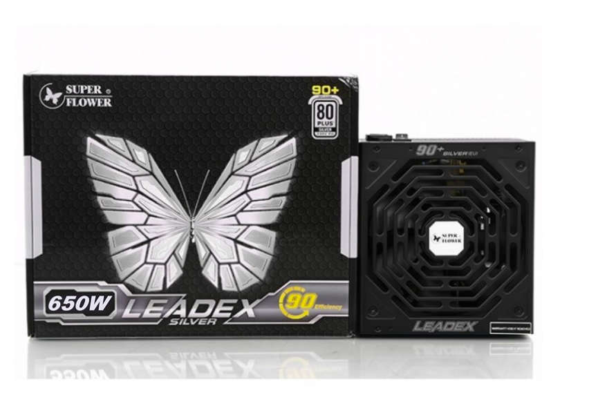 SuperFlower PSU  Gold 650W 80 Plus Gold Fully Modular Black Desktop Power Supply