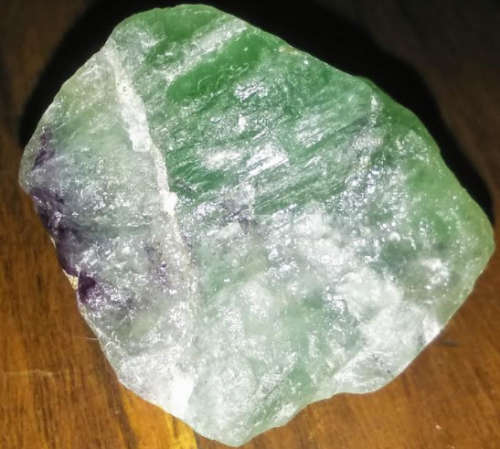 Fluorite Rough acts as a chakra sweeper, removing energy blockages.