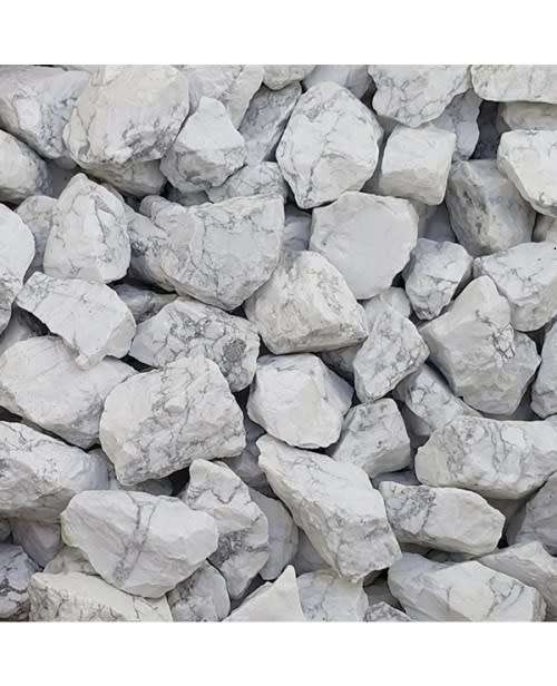 White Howlite Rough 250gram   attract infinite energy in your energy field