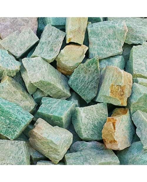 Amazonite is a fantastic energy filter.  Rough 250gram