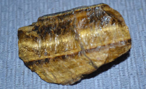 Rough Golden Tigers Eye  abundance and protection crystal, powerful