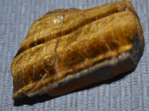 Rough Golden Tigers Eye  abundance and protection crystal, powerful