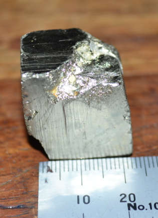 Large Pyrite 2.5cm x 2.5cm x 2cm Pyrite heals auric tears and seals energy leaks.