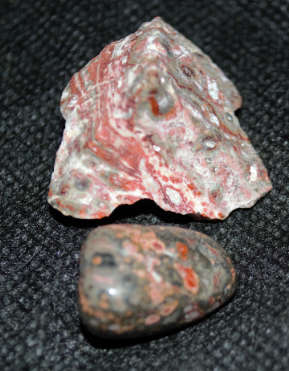 Tumbled and Rough Leopard Skin  connections with nature and animals