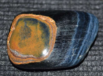 XL Blue Tigers Eye  " Hawks Eye" ancient talisman.used to be seen as an all-seeing eye