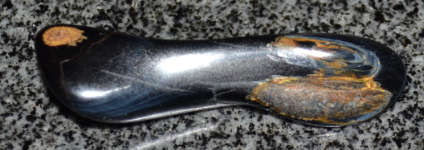 Large Blue Tigers Eye  " Hawks Eye" crystal for ODIN Norse God Abundance and Protection