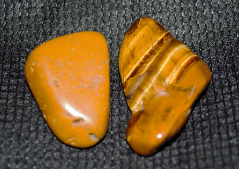 Large Jasper and Tigers Eye   Very Strong Crystal combination