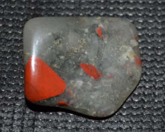 Bloodstone (Seftonite) LARGE Cleanser  Healing  Protection  Intuition  Clarity Detoxify
