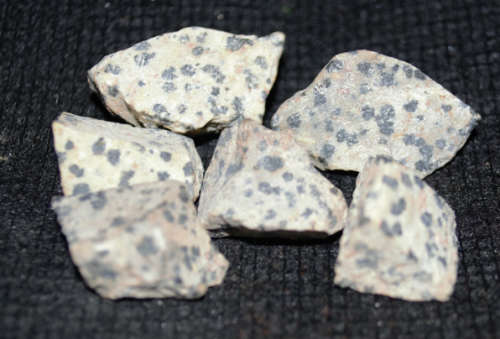 Dalmatian Jasper Rough 6 small  spiritual grounding and psychic protection