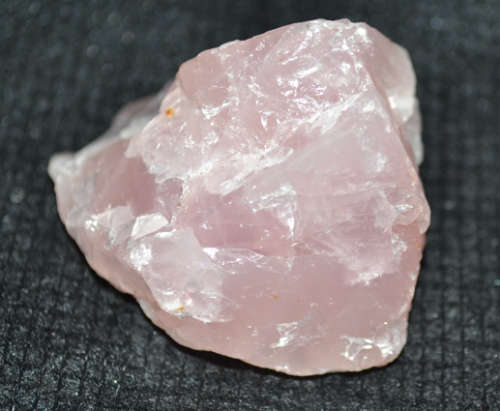 Rough Rose Quartz dispels negativity and protects against environmental pollution
