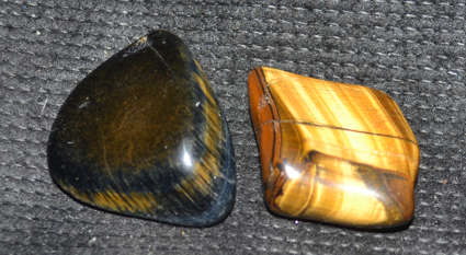 Large  Golden and Blue Tigers Eye represents power, courage, and abundance