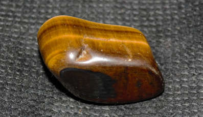 Large Golden Tigers Eye  abundance and protection crystal, powerful