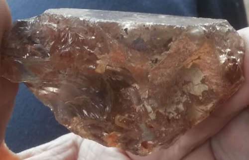 Large Rough Smoky Quartz purifying your aura and protective