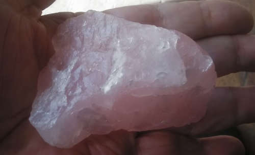 Rose Quartz Chunk