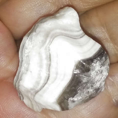 Zebra Calcite recent discovery exceptionally beautiful good luck in love or money.