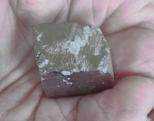 LARGE Pyrite   passion that exists deep within the solar plexus chakra.