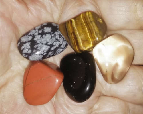 5 Large Powerful Stones for Protection transmuting negative into positive