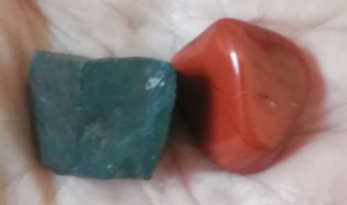 Pair Bloodstone + Red Jasper to promote detoxification and restore balance