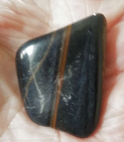 XLarge Blue Tigers Eye  ` Hawks Eye`  reduce your stress, ease your anxieties, protective