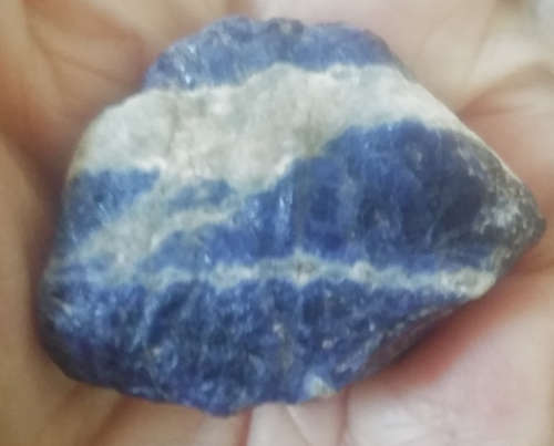 Large Rough Sodalite  cosmic beauty ethereal energy cleanses your aura, intuition