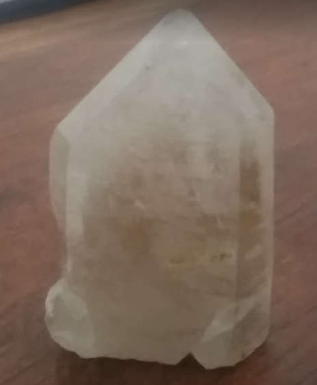 Clear Quartz Point    `love luck`, `business luck`, `family luck` and `health luck`