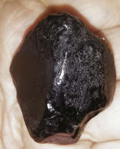 Large  Apache Tear Rough Cleanses the aura of negative energy