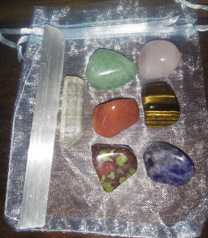 8 Large Healing Stones NICE SET