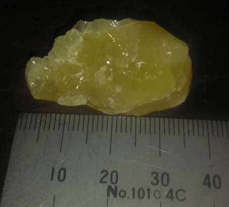 Rough Yellow Calcite a powerful amplifier of energy