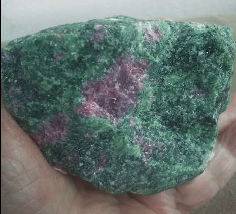 Large Chunk of Ruby in Ziozite one of the noblest and magnificent stones of all the stones.