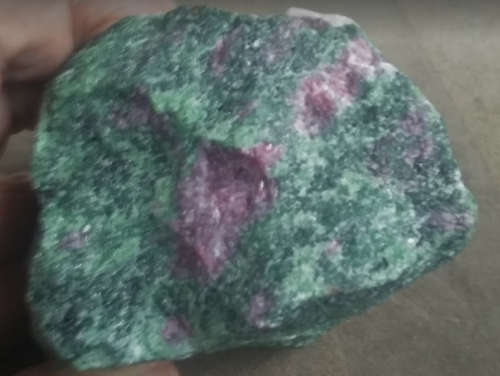 Large Chunk of Ruby in Ziozite one of the noblest and magnificent stones of all the stones.