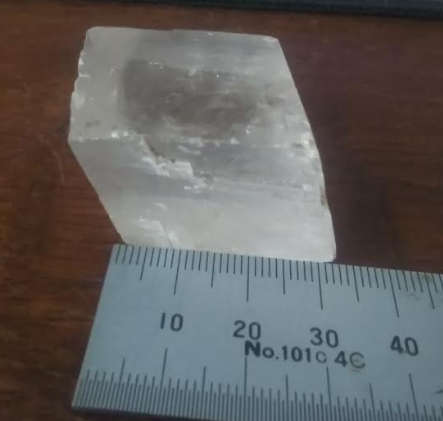 Large Rough Optical Calcite  unsurpassed when it comes to cleansing and purifying energy.