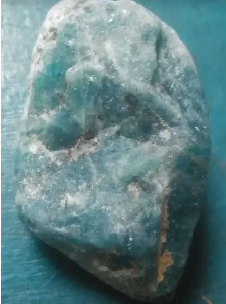 Apatite  Rough POTENT  rare tourmaline variety.