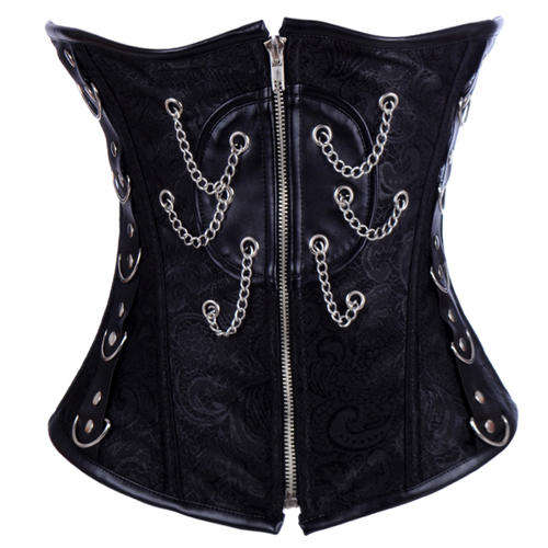 Steampunk Style Steel Underbust  2XL