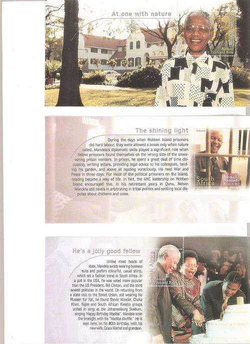 Nelson Mandela Collection, see scan for everything