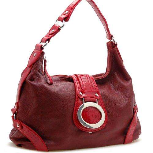 Front flap fashion hobo bag  Style #: 1834-13838BB