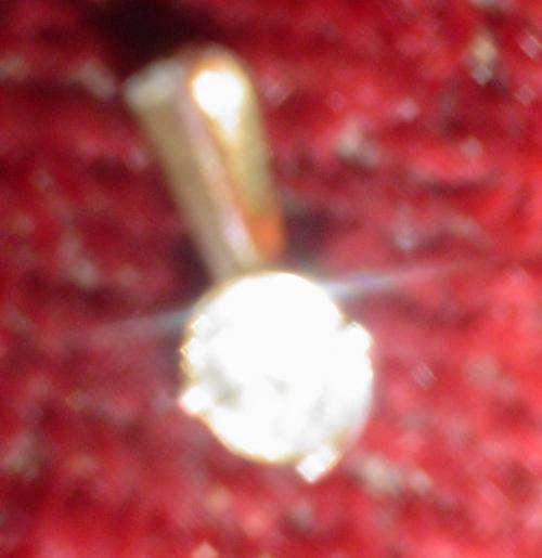 diamond pendant