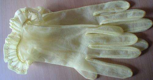 Yellow gloves