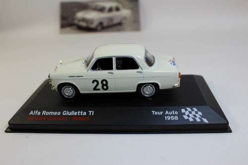 1958 : Alfa Romeo Giulietta Race Car ( Bernard Consten - Hebert)
