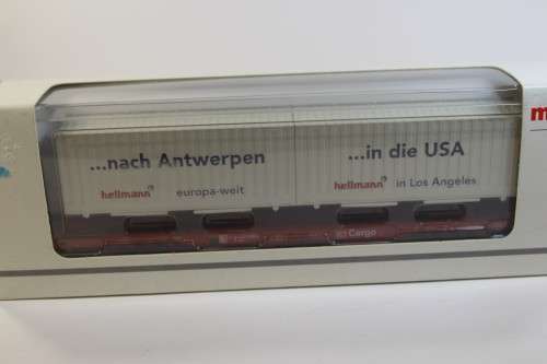 HANNES ORDER : 1xHellmann Twin Container Wagon ( Jhb) +1x Michalangeo Statue Wago + 1 State of Main