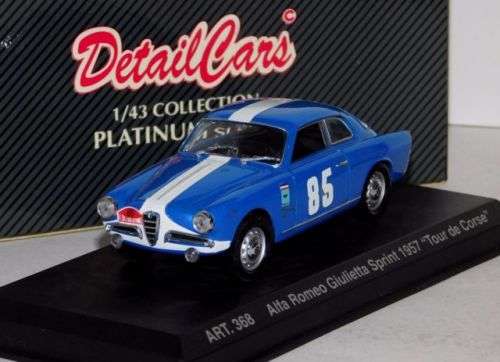 1957 : Alfa Romeo Giulietta Sprint (Tour de Corse)