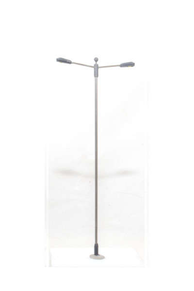 Lamppost, vintage, double (adjustable) HO/OO (12V DC)