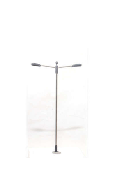 Lamppost, vintage, double (adjustable) HO/OO (12V DC)